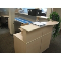 Large Light Maple U/C Reception Unit 